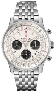 Breitling Navitimer 1 B01 Chronograph 43 AB0121211G1A1 Stainless steel Silver