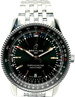 Breitling Navitimer A17326 Stainless steel Black