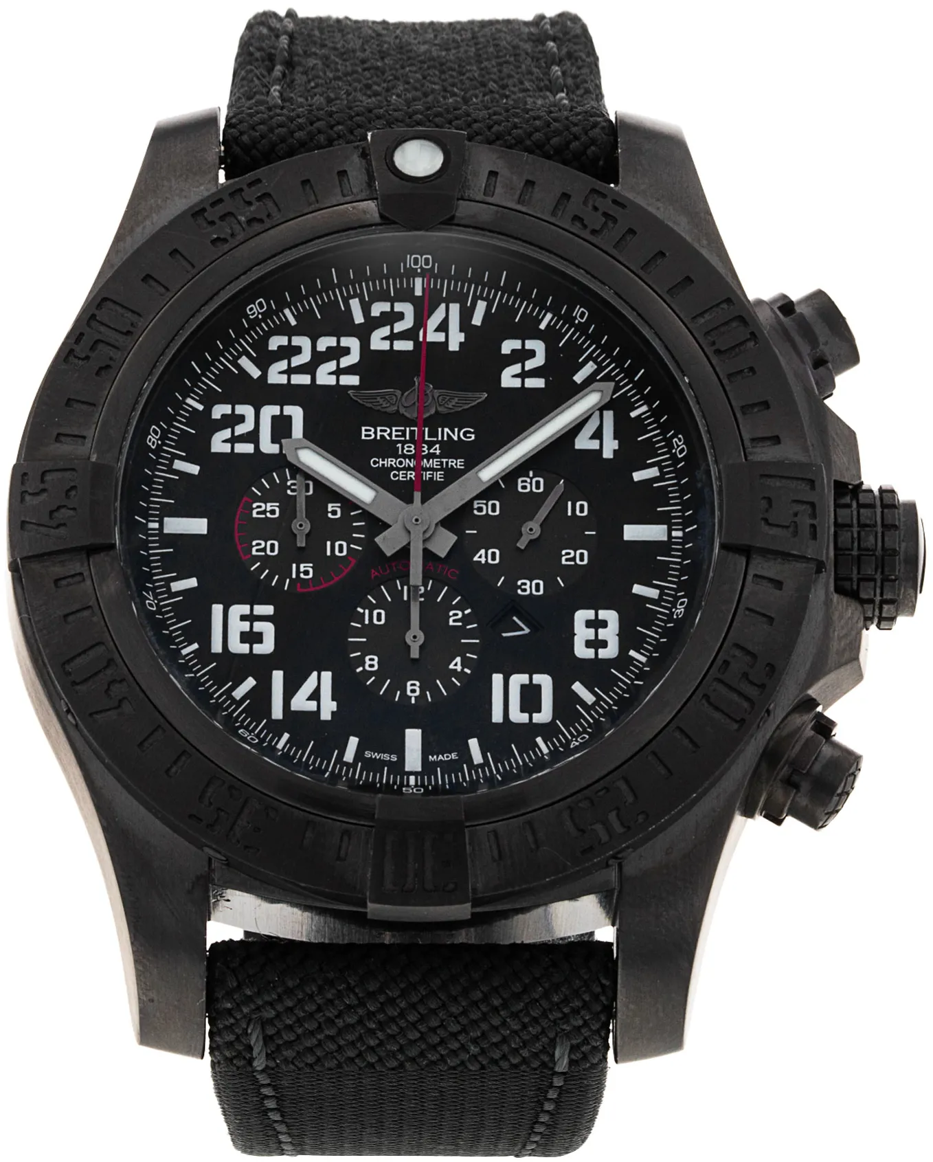 Breitling Avenger M22330 48mm Stainless steel Black Arabic