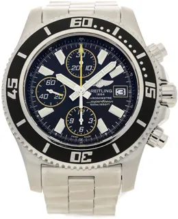 Breitling Superocean A13341 Stainless steel Black Baton