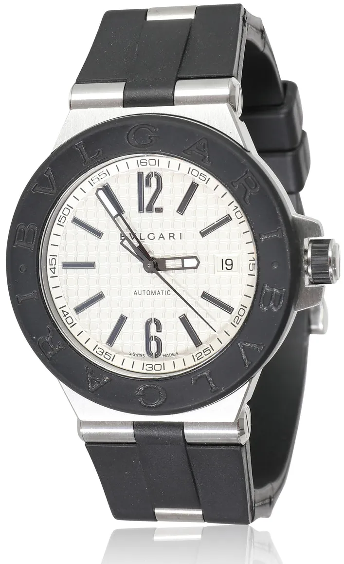 BVLGARI 40mm Silver