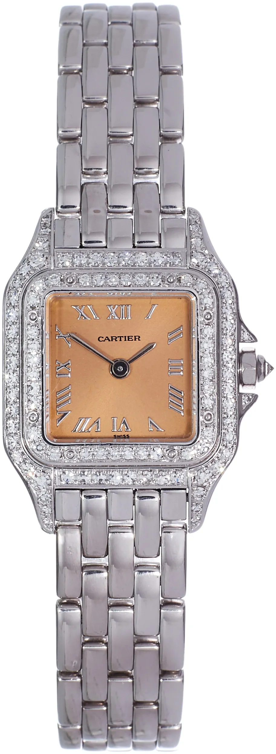 Cartier Panthère 1660 21mm White gold Cream