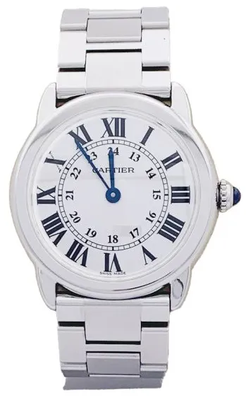 Cartier Ronde Solo 33454 29mm Stainless steel White