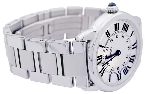 Cartier Ronde Solo 33454 29mm Stainless steel White 1