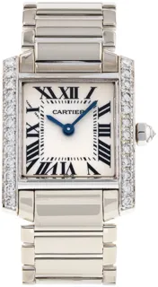 Cartier Tank Française WE1002S3 | White gold