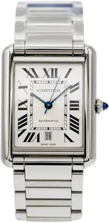 Cartier Tank Must WSTA0053 31mm Stainless steel Silver Roman Numeral