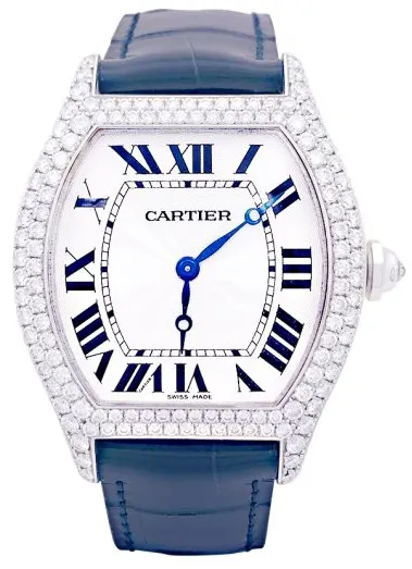 Cartier Tortue 28025 34mm White gold White