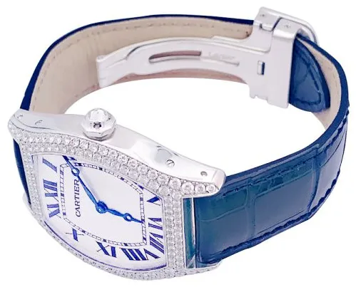 Cartier Tortue 28025 34mm White gold White 4