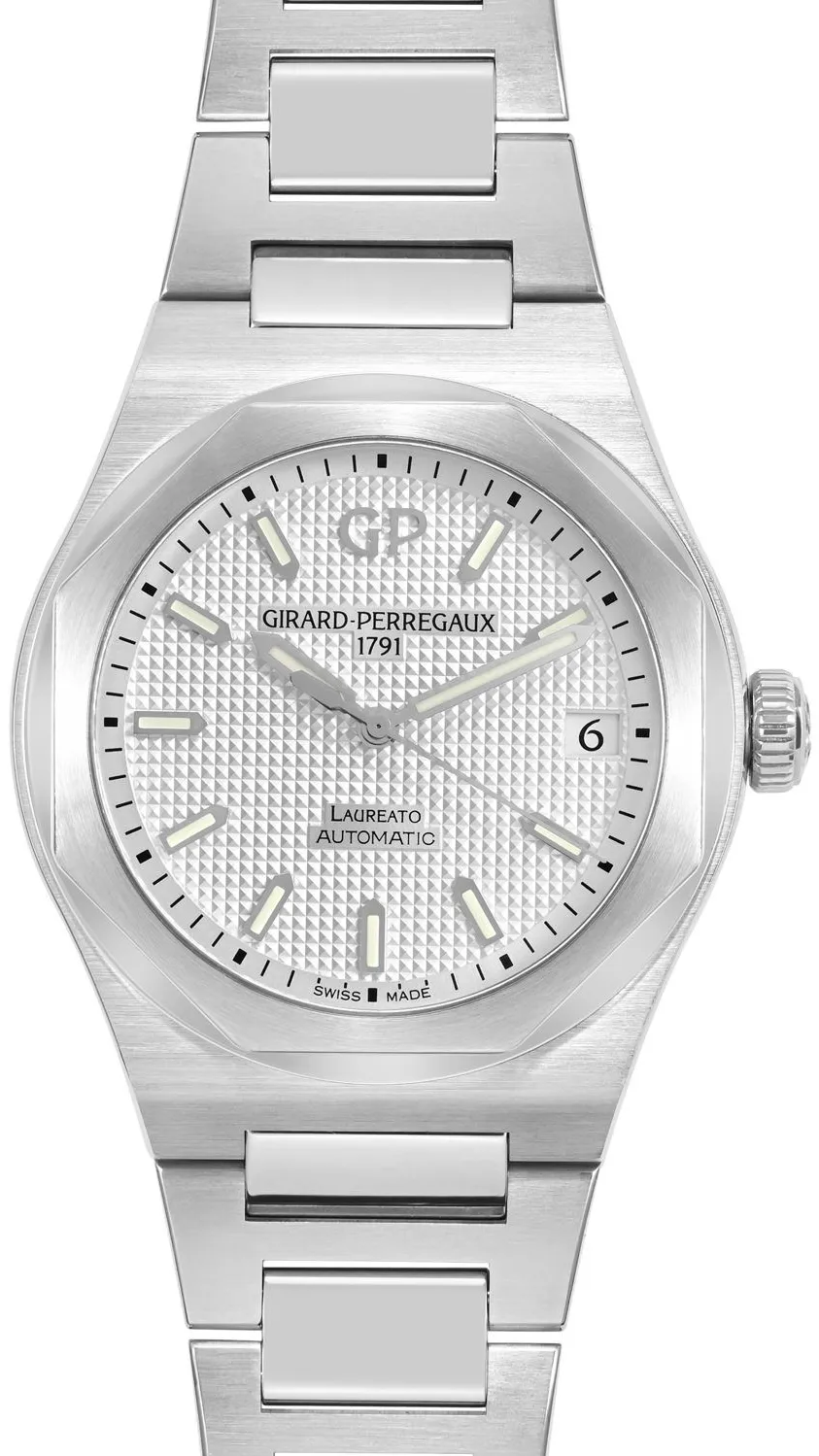 Girard-Perregaux Laureato 81010-11-131-11A 42mm Stainless steel Silver