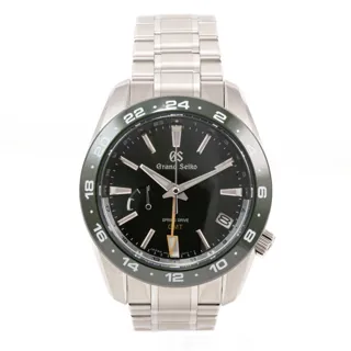 Grand Seiko Sport SBGE257 Stainless steel Black