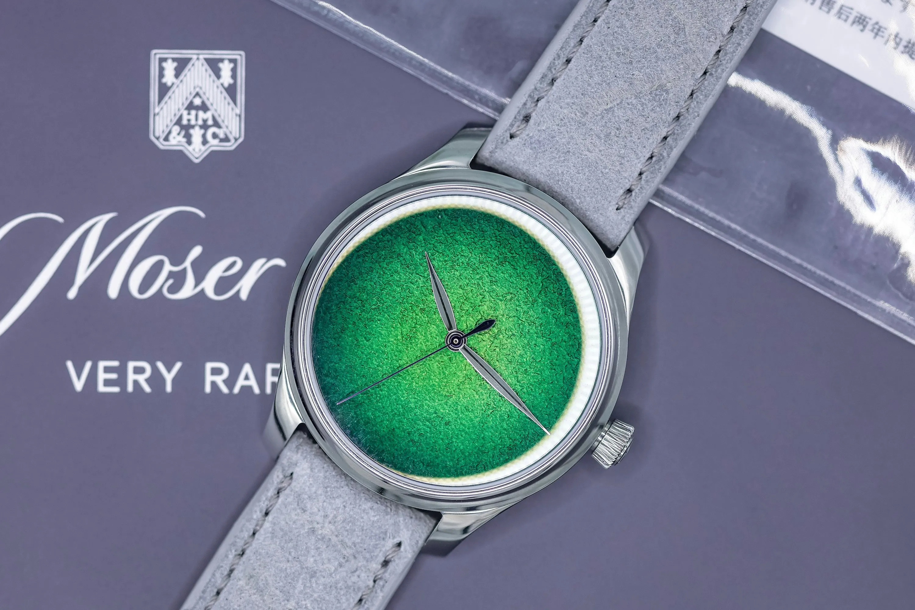 H. Moser & Cie. Endeavour 1200-1233 40mm Stainless steel Green