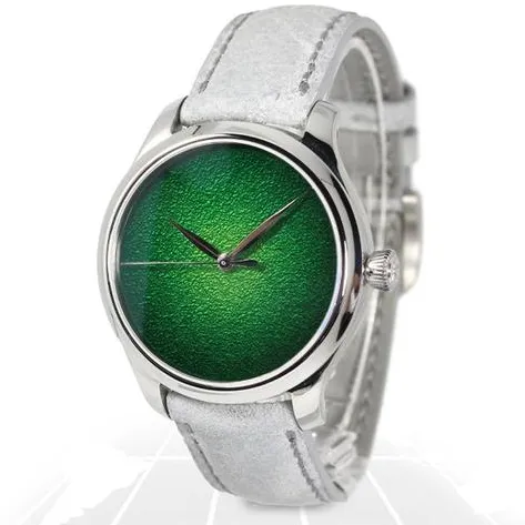 H. Moser & Cie. Endeavour 1200-1233 40mm Stainless steel Green 2