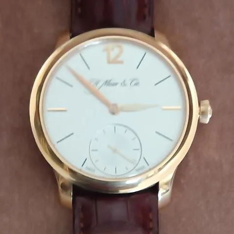 H. Moser & Cie. Endeavour 321.503-005 39mm Rose gold Silver