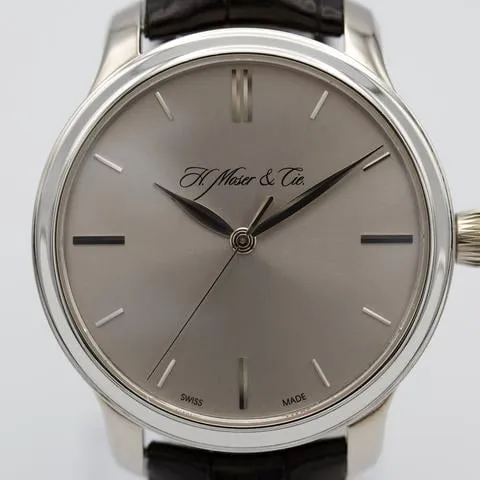 H. Moser & Cie. Endeavour 343.505.012 40.8mm White gold Silver