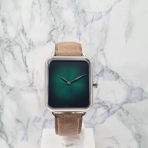 H. Moser & Cie. Henry 38mm White gold Green 2