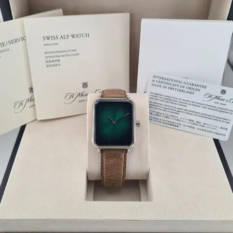 H. Moser & Cie. Henry 38mm White gold Green 6