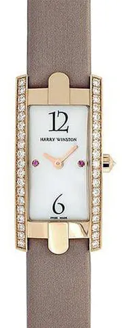 Harry Winston Avenue AVCQHM16RR032 16mm Rose gold White