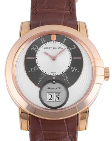 Harry Winston Midnight MIDABD42RR001 42mm Rose gold Silver