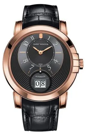 Harry Winston Midnight MIDABD42RR002 42mm Rose gold Black