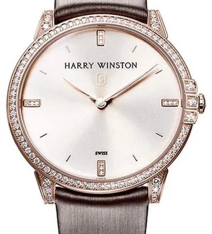 Harry Winston Midnight MIDQHM39RR002 39mm Rose gold Champagne