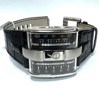 Harry Winston Opus 500-MAJMWWL.K 56mm White gold Black