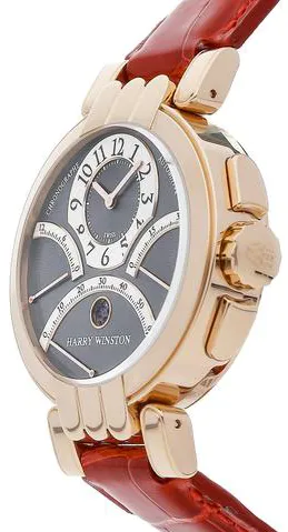 Harry Winston Premier 200-MCRA39R 40mm Rose gold Gray 2