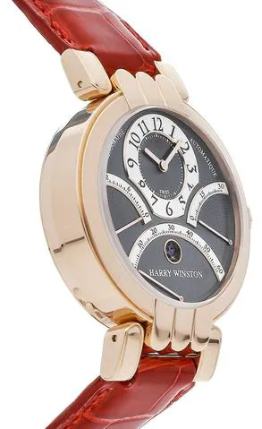 Harry Winston Premier 200-MCRA39R 40mm Rose gold Gray 4