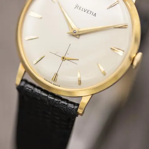 Helvetia 333 35mm Yellow gold Champagne 3