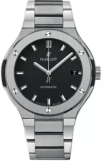 Hublot Classic Fusion 45, 42, 38, 33  548.NX.1170.NX Titanium Black