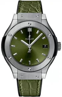 Hublot Classic Fusion 581.NX.8970.LR Titanium Green