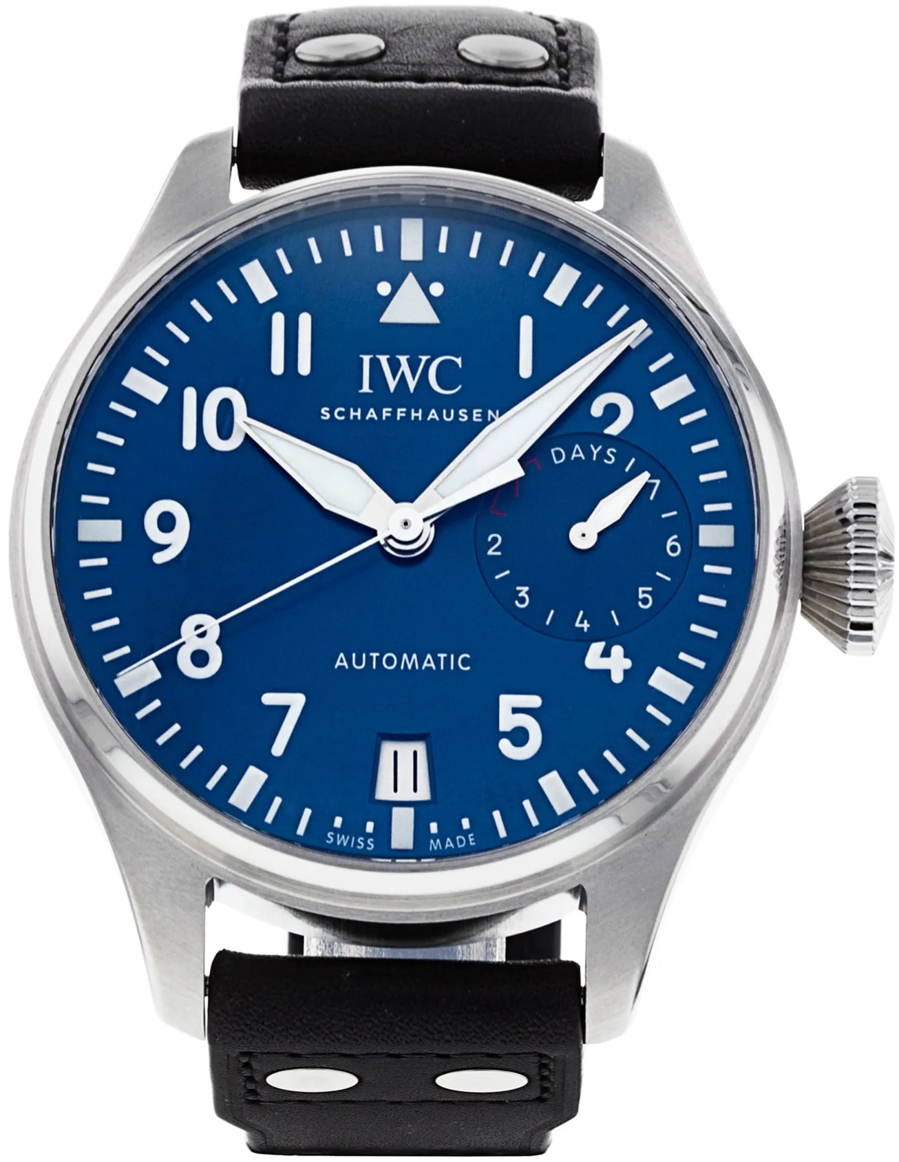 IWC Big Pilot IW500916 46mm Stainless steel Blue