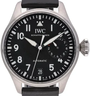 IWC Big Pilot IW501001 Stainless steel Black