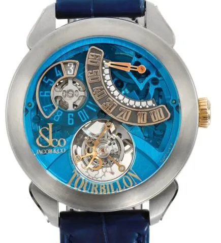 Jacob & Co. 150.510.2 43mm Titanium Blue