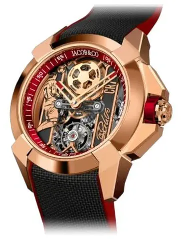 Jacob & Co. EX120.43.AE.AA 44mm Rose gold Skeletonized