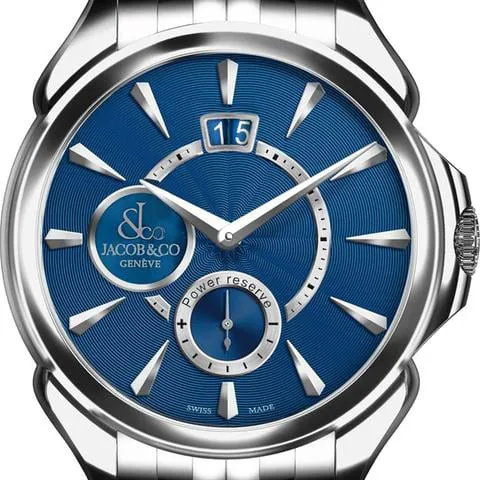 Jacob & Co. PC400.10.NS.MG.A 42mm Stainless steel Blue