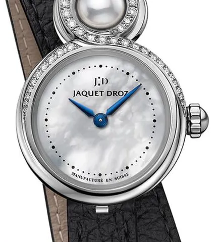 Jaquet Droz Lady 8 J014600370 25mm Stainless steel White