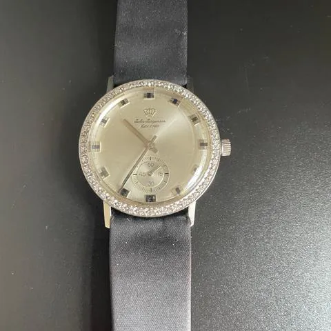 Jules Jürgensen 36mm White gold Silver