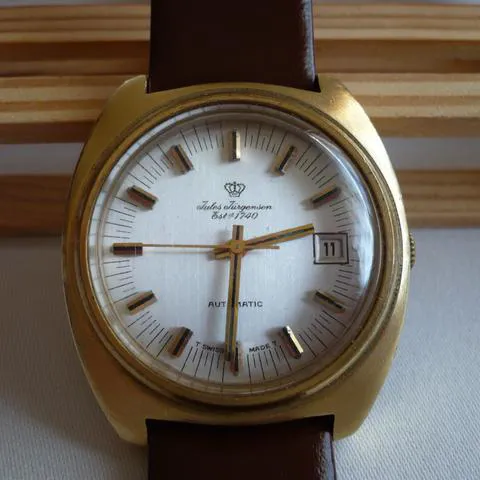 Jules Jürgensen 36mm Yellow gold and Stainless steel Champagne