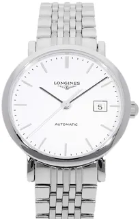 Longines Elegant L4.310.4.12.6 Stainless steel White