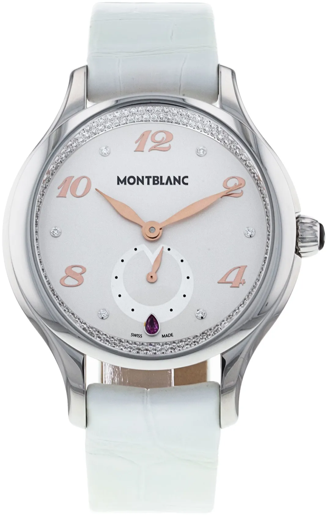 Montblanc 106499 34mm Stainless steel White