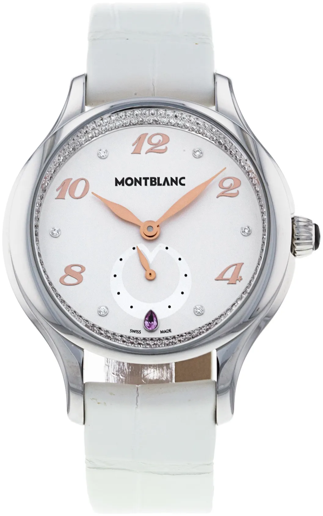 Montblanc 106499 34mm Stainless steel White