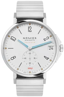 NOMOS Tangente NOMOS580 42mm Stainless steel White