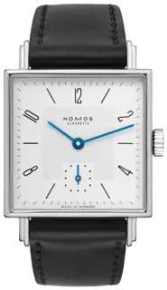 NOMOS Tetra 27 NOMOS401 27.5mm Stainless steel White$Grey