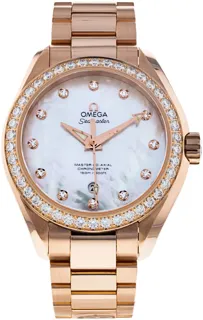 Omega Aqua Terra 231.55.34.20.55.003 Sedna gold White