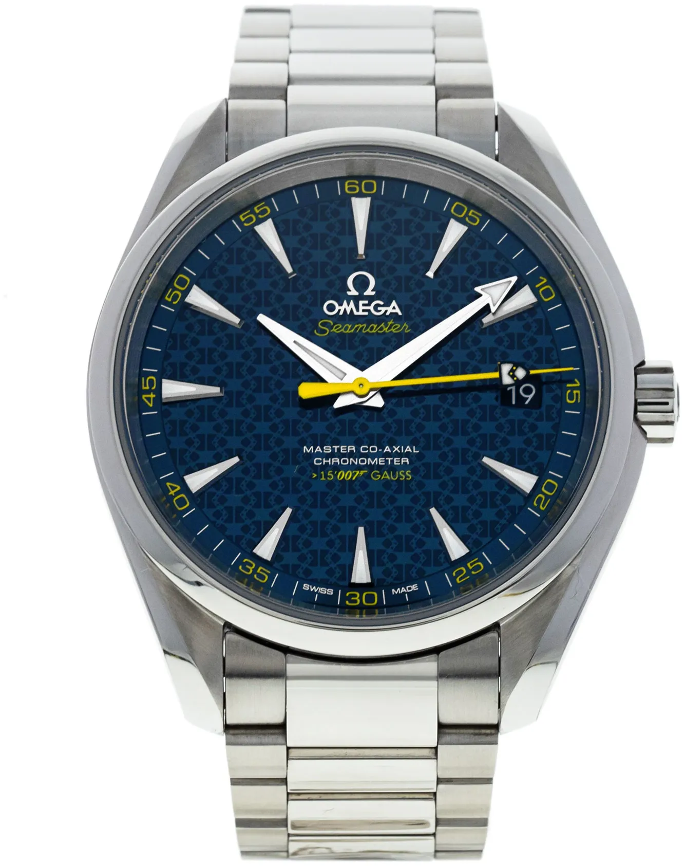 Omega Aqua Terra 150M 231.10.42.21.03.004 - James Bond Edition 42mm Stainless steel Blue Baton