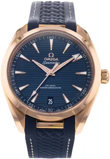 Omega Aqua Terra 220.52.41.21.03.001 Sedna gold Blue