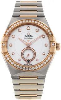 Omega Constellation 131.25.34.20.55.001 Rose gold and Stainless steel White