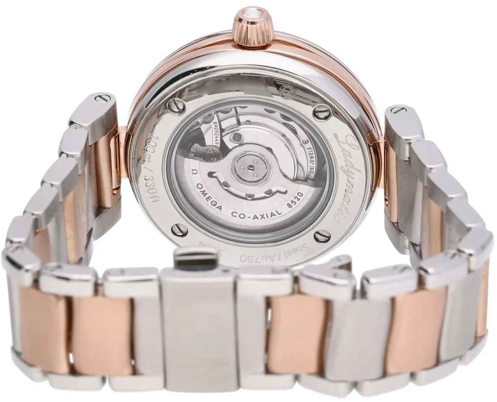 Omega De Ville 425.25.34.20.55.004 34mm Rose gold and Stainless steel White 3