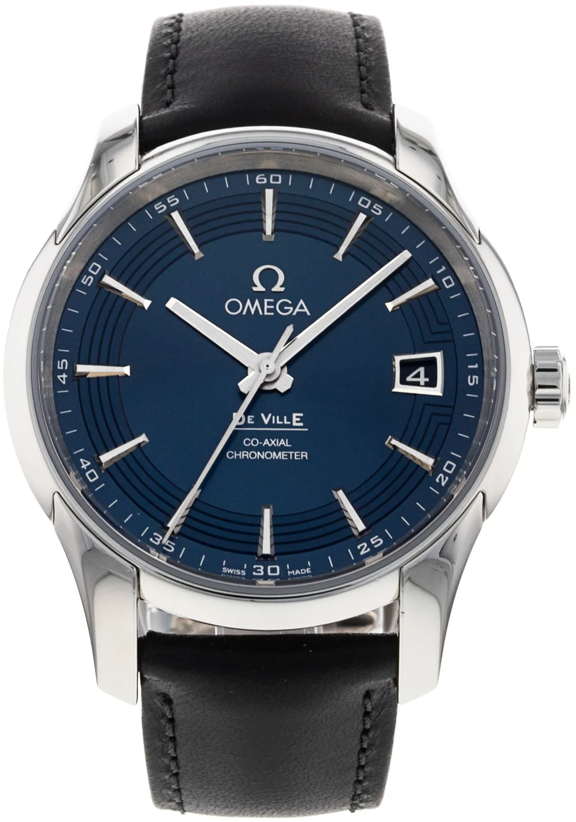 Omega De Ville Hour Vision 431.33.41.21.03.001 41mm Stainless steel Blue