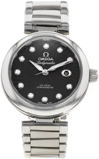 Omega De Ville 425.30.34.20.51.001 Stainless steel Black